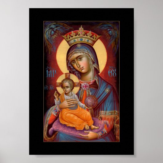 Mary - Theotokos Poster (Vorne)