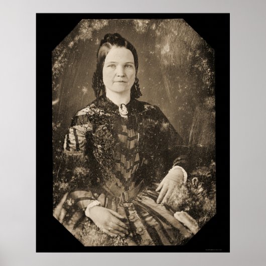Mary Todd Lincoln Daguerreotype 1846 Poster (Vorne)