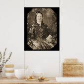 Mary Todd Lincoln Daguerreotype 1846 Poster (Küche)