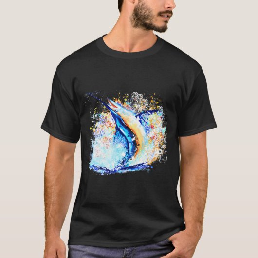Mary Tracy - Marlin Impression T-Shirt (Vorderseite)