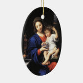 Mary-u. Baby-Jesus-Verzierung Keramik Ornament (Rechts)