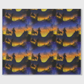 Mary- u. Joseph-WeihnachtsGeburt Christi Geschenkpapier (Flach)