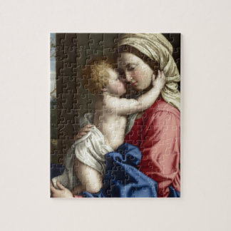 Mary-und Baby Jesus-Kunst Puzzle