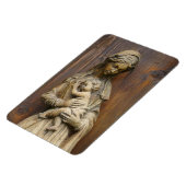 Mary und Baby Jesus Magnet (Linke Seite)