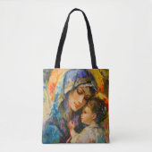 Mary und Jesus Expressionismus Tasche (Vorderseite)
