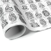 Mary und Jesus Geschenkpapier (Rolleneckpunkt)