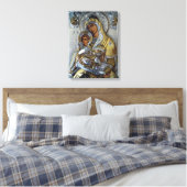 Mary und Jesus Leinwanddruck (Insitu (Schlafzimmer))