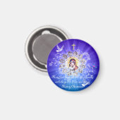 Mary und Jesus Magnet (Vorderseite/Rückseite)