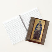 Mary und Jesus Mosaik Notizbuch (Innenseite)