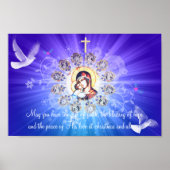 Mary und Jesus Poster (Vorne)