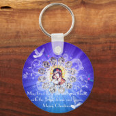 Mary und Jesus Schlüsselanhänger (Vorderseite)