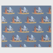 Mary und joseph Christmas Wrapping Geschenkpapier (Flach)