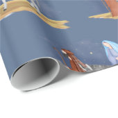 Mary und joseph Christmas Wrapping Geschenkpapier (Rolleneckpunkt)