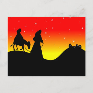 Mary und Joseph Postkarte