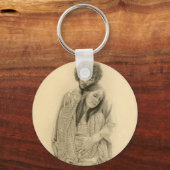 Mary und joseph Schlüsselanhänger (Vorderseite)