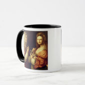 Mary und Martha (Öl auf Platte) Tasse (Vorderseite Links)