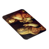 Mary und Martha (Öl auf Tafel) Magnet (Rechte Seite)