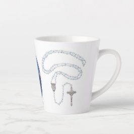 Mary und Rosary Tasse