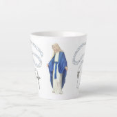 Mary und Rosary Tasse (Vorderseite)