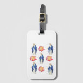 Mary und Rose Gepäckmarke Gepäckanhänger (Vorderseite Vertikal)