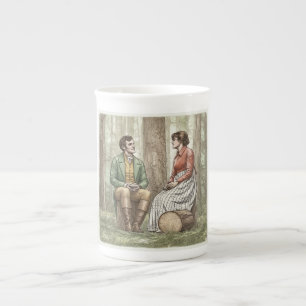 Mary und Tom aus "The Other Bennet Sister" Porzellantasse