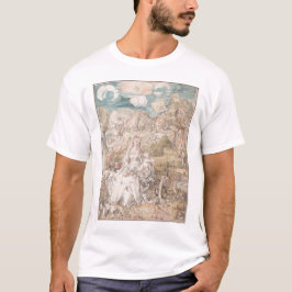 Mary unter einer Vielzahl Tieren durch Durer T-Shirt
