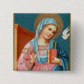 Mary, von F. Lippis Ankündigung (Detail; M 038) Button (Vorderseite)