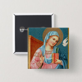 Mary, von F. Lippis Ankündigung (Detail; M 038) Button