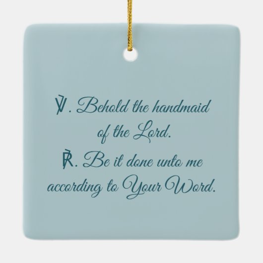 Mary, von F. Lippis Ankündigung (Detail; M 038) Keramikornament (Rückseite)