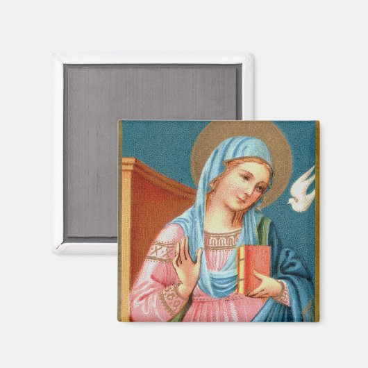 Mary, von F. Lippis Ankündigung (Detail; M 038) Magnet (Vorderseite/Rückseite)