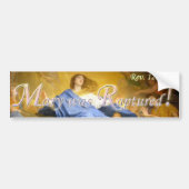 Mary war entzückter Autoaufkleber (Vorne)