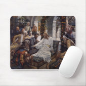 Mary Washing Jesus Feet Mousepad (Mit Mouse)