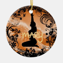 Mary-Weihnachtsverzierung Keramik Ornament