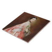 Mary wenig, neuere Dame Carr (Öl auf Leinwand) Fliese (Seite)