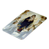Mary with Angels - Regina Angelorum Magnet (Linke Seite)