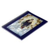 Mary with Angels - Regina Angelorum Notizblock (Linke Seite)