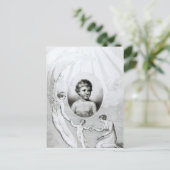 Mary Wollstonecraft Shelley als Kind Postkarte (Stehend Vorderseite)