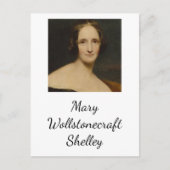 Mary Wollstonecraft Shelley[- Frankenstein Author Postkarte (Vorderseite)