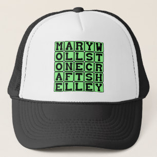 Mary Wollstonecraft Shelley, Frankenstein Author Truckerkappe
