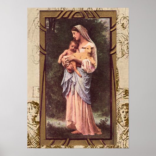 Mary wusste, dass Sie Print Poster (Vorne)