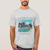 Maryborough Queensland Land Australien Reisen T-Shirt (Vorderseite)