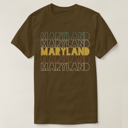 Maryland6 T-Shirt (Design vorne)
