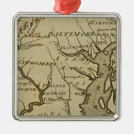 Maryland 5 ornament aus metall (Vorne)