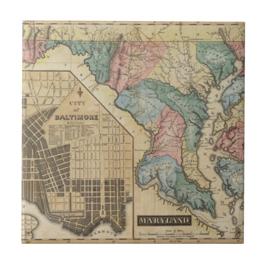 Maryland 8 fliese (Vorderseite)