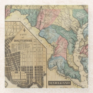 Maryland 8 glasuntersetzer