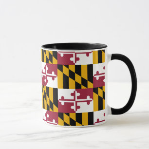 Maryland Abstrakt Pattern Tasse