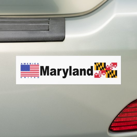 Maryland Autoaufkleber (Auf Auto)