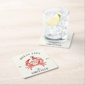 Maryland Bachelorette Rechteckiger Pappuntersetzer (Vor Ort)