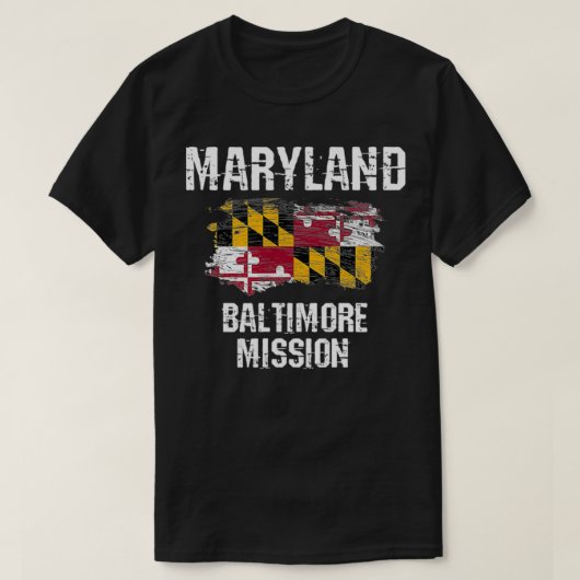 Maryland Baltimore Mission T-Shirt (Design vorne)