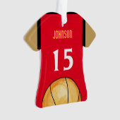 Maryland Basketball Jersey Ornament (Vorderseite)
